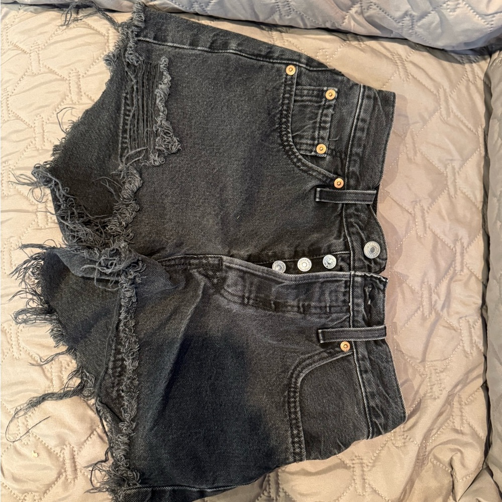 Levi's Charcoal Denim Jeans - Picture 2 of 4